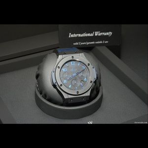 Hublot Big Bang All Black Blue Auto 44mm